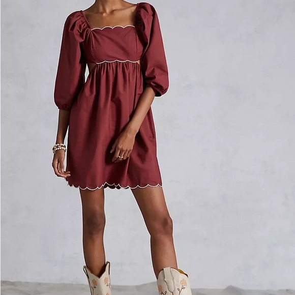 Forever That Girl Dresses & Skirts - Forever that girl anthropologie Puff Sleeve Dress